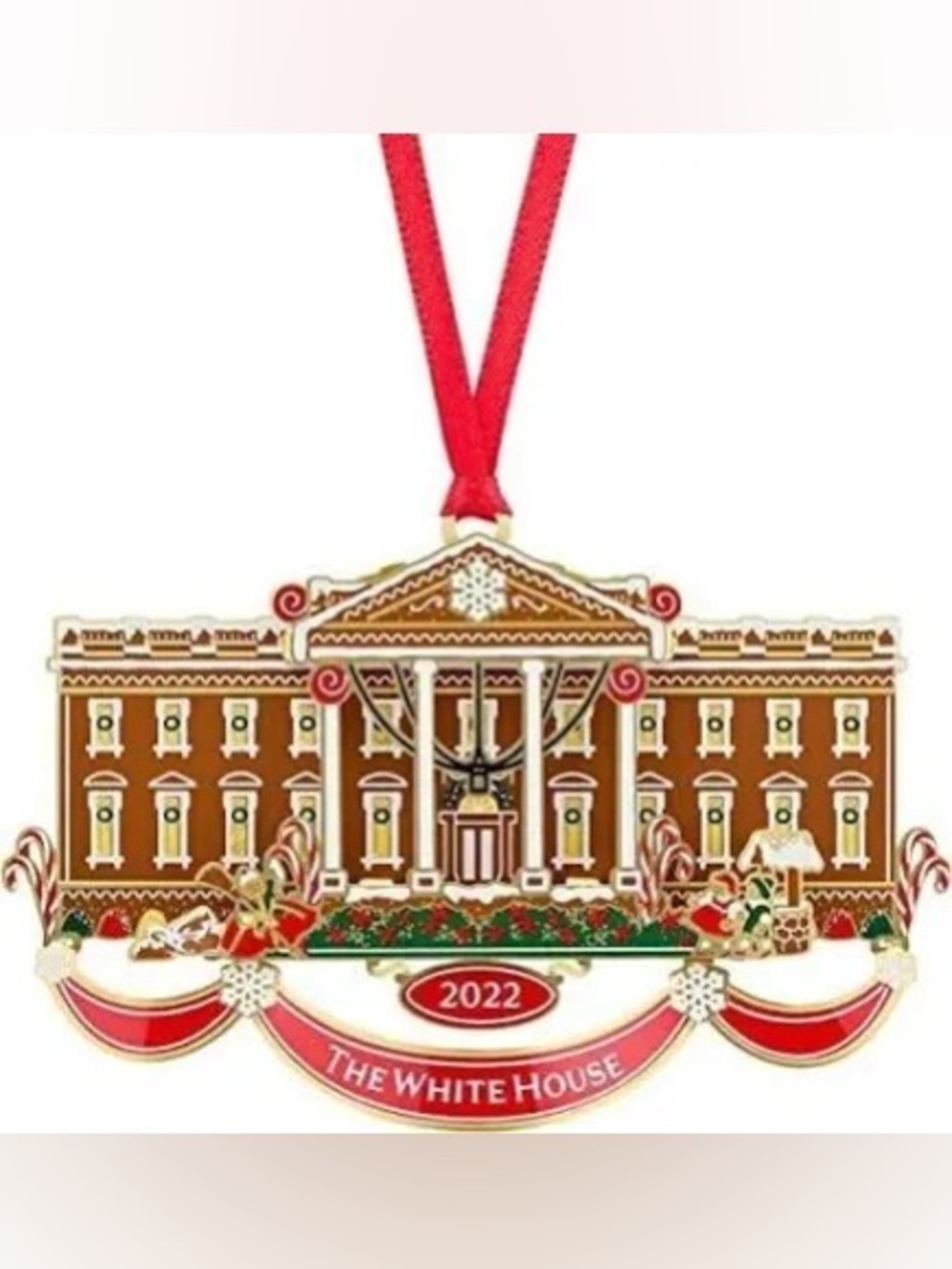 2022 White House Historical Association Christmas Ornament NIB